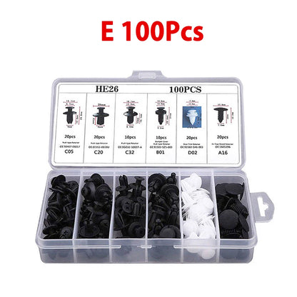 Car Trim Retainer Clips, 50 or 100 Pieces