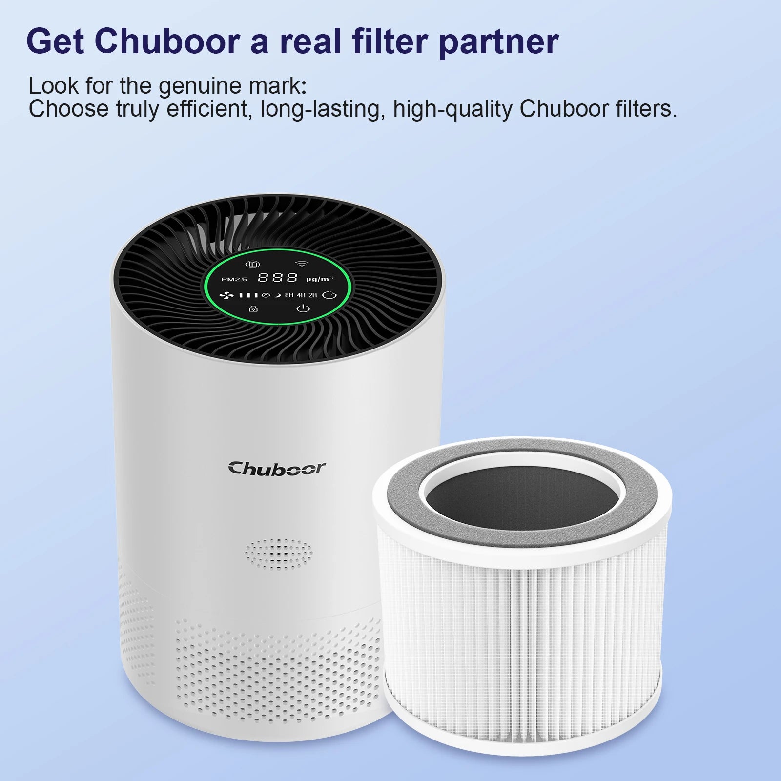 H13 HEPA Replacement Filter – 3-in-1 for PJ01 & PJ08 Air Purifiers - Flexivo