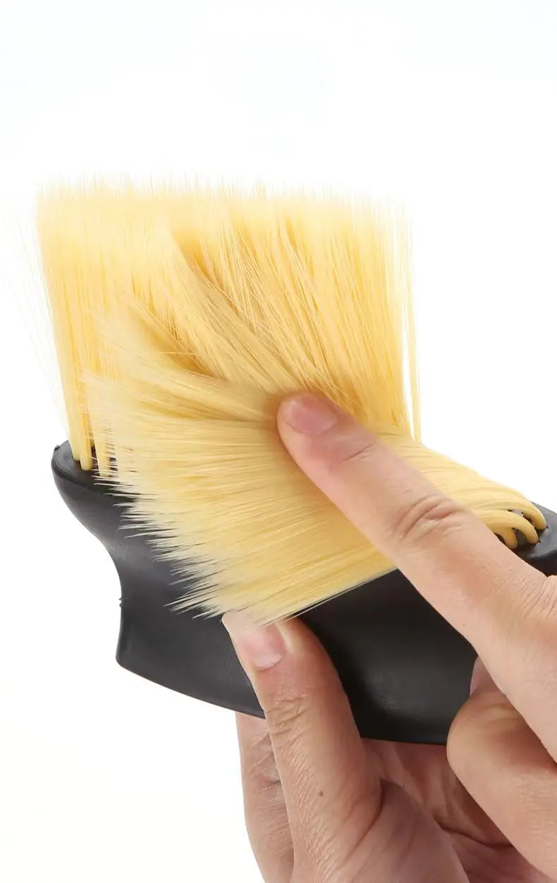 Car Interior Detail Brush with Soft Nylon Bristles