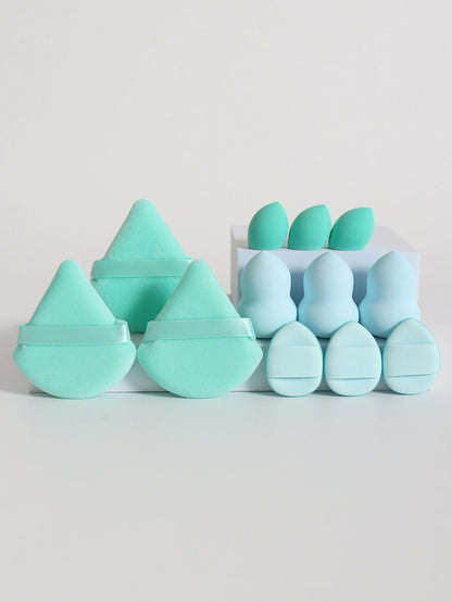 12-Piece Makeup Sponge & Powder Puff Set
