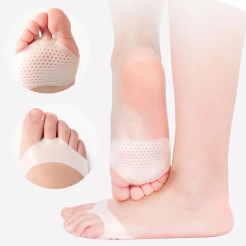 Silicone Gel Toe Separator & Bunion Cushion (2 Pcs)
