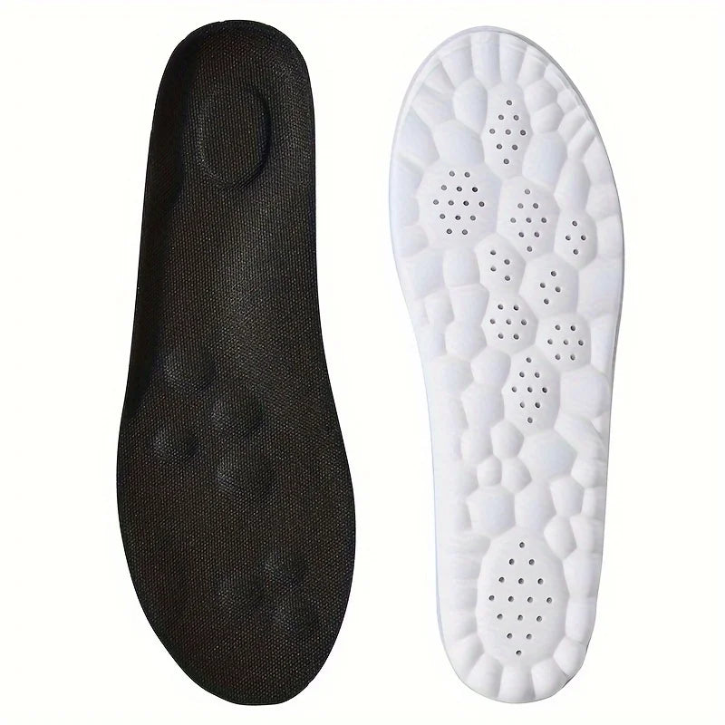 Latex Sport Insoles with Arch Support, Breathable & Deodorizing