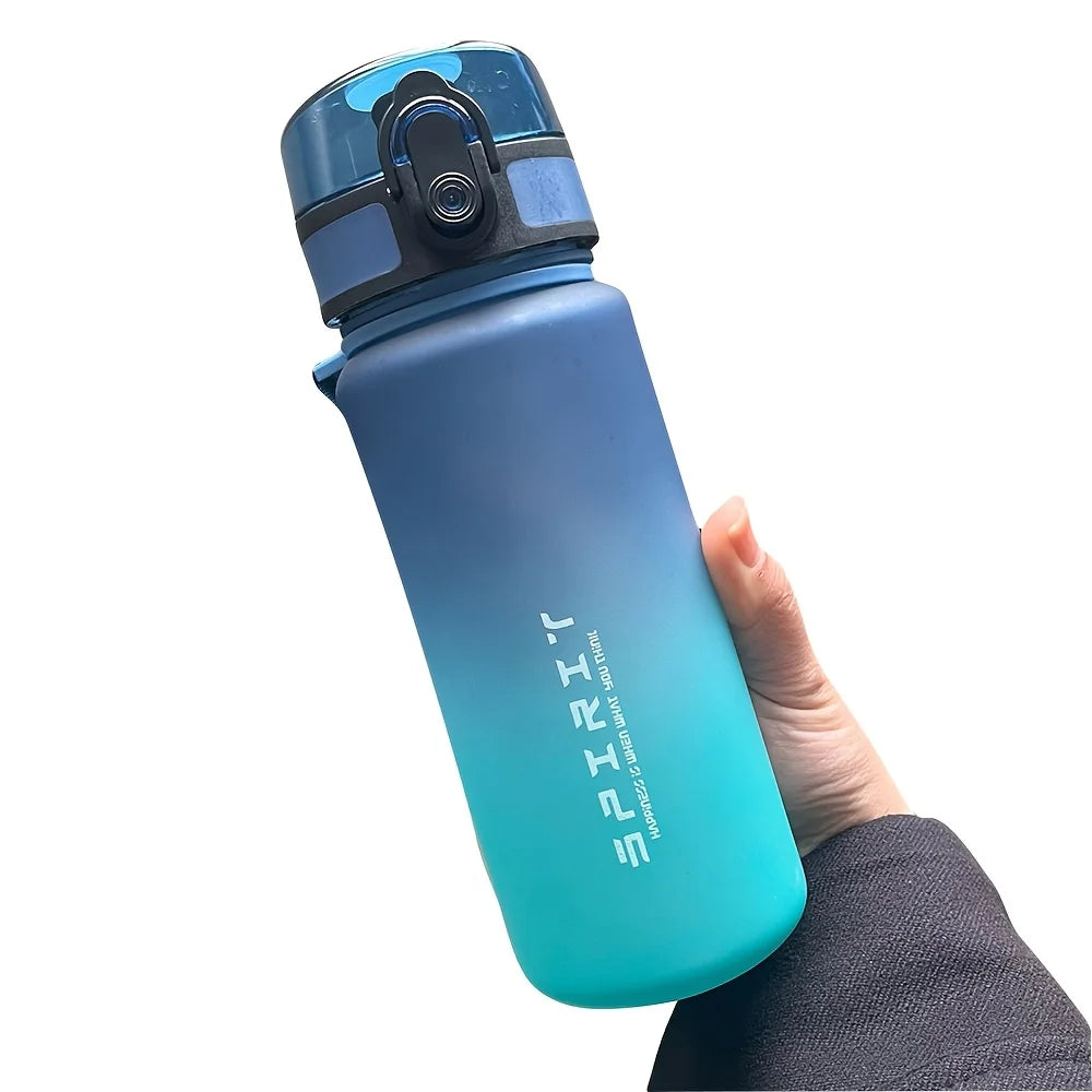 Gradient Color Sports Water Bottle – Matte Finish, 750ml & 1000ml