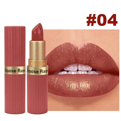Pearlescent Shimmer Lipstick