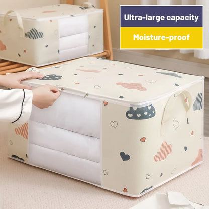 Foldable Quilt & Bedding Storage Bag
