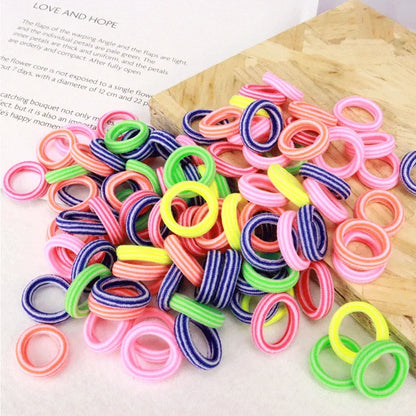 Nylon Mini Elastic Hair Ties, Assorted Packs