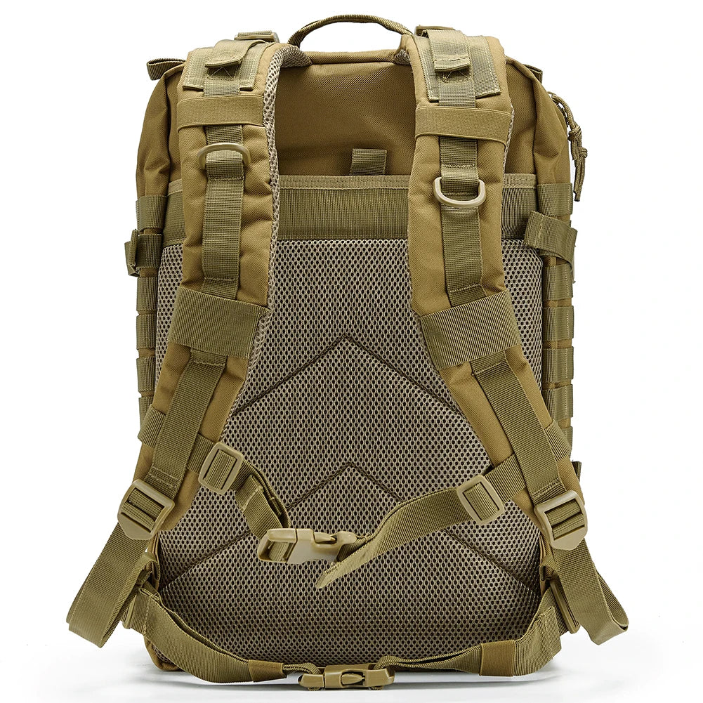 45L Tactical Backpack – Molle Hiking & Camping Pack