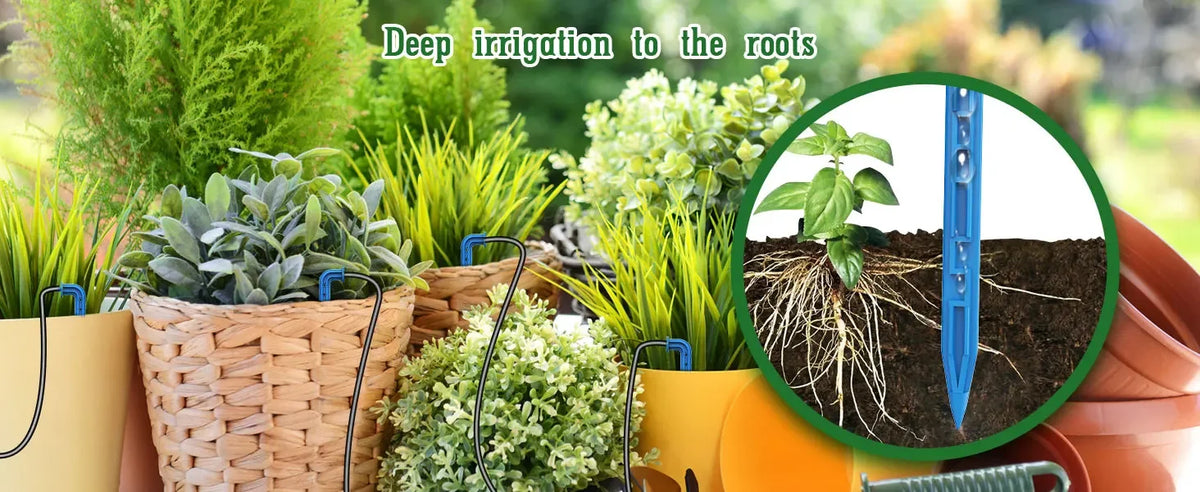 Solar Drip Irrigation Kit with Programmable Timer