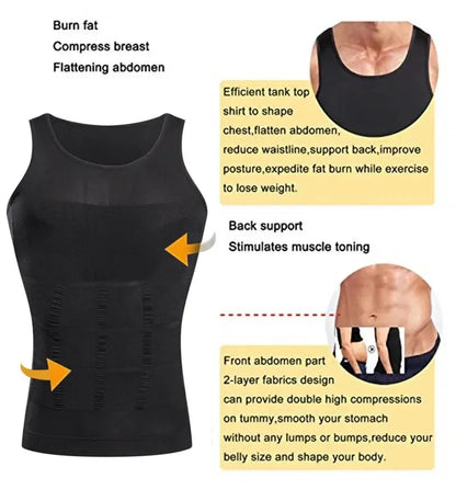 Men’s Compression Shapewear Tank Top