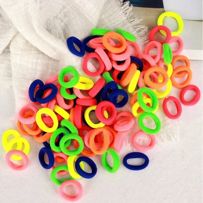 Nylon Mini Elastic Hair Ties, Assorted Packs