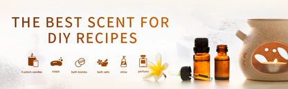 HIQILI Nature-Inspired Fragrance Oil Set - 6 Premium Scents for Aromatherapy, Diffusers, Humidifiers & Candles (10ml)