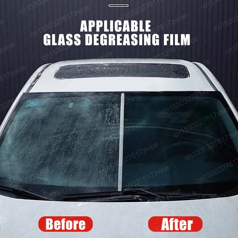 Car Glass Oil Film Remover Paste with Sponge