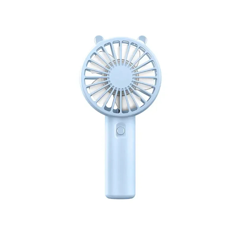 Portable USB Rechargeable Handheld Mini Fan – Quiet Cooling, 300mAh