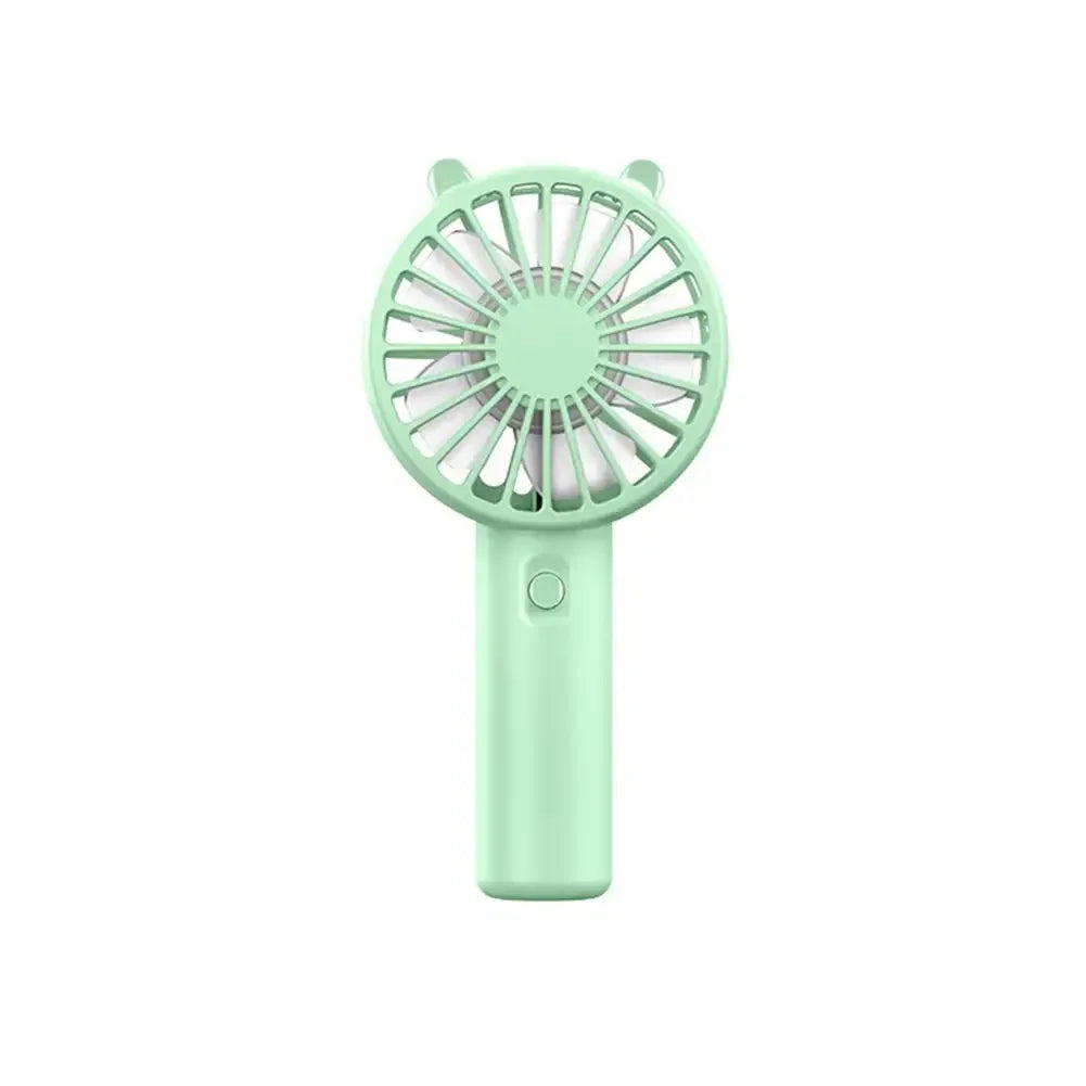 Portable USB Rechargeable Handheld Mini Fan – Quiet Cooling, 300mAh