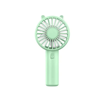 Portable USB Rechargeable Handheld Mini Fan – Quiet Cooling, 300mAh