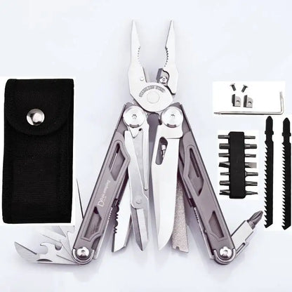 DL30 Multi-Tool Pliers - Premium EDC Survival Gear with Replaceable Parts
