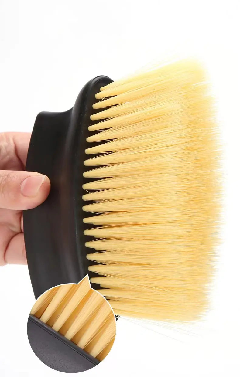 Car Interior Detail Brush with Soft Nylon Bristles