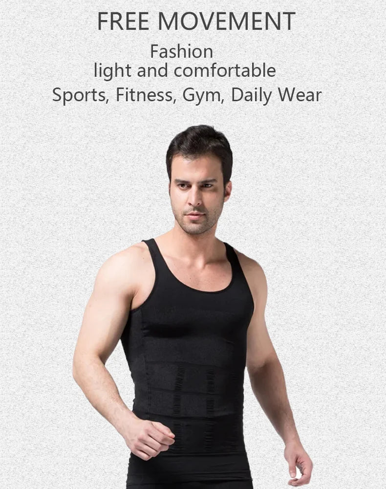 Men’s Compression Shapewear Tank Top