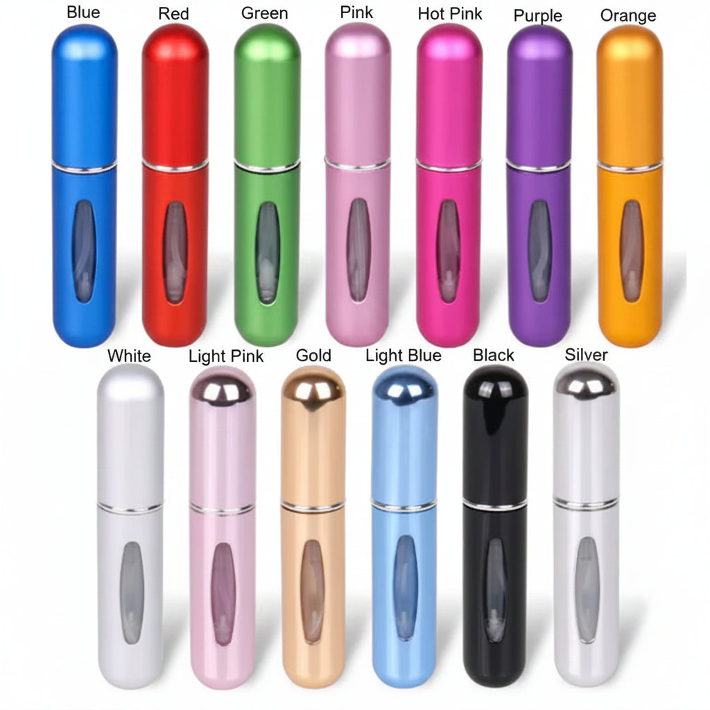 5ml Portable Perfume Refill Spray Bottle – Travel Atomizer