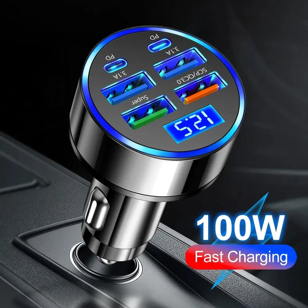 Multi-Port USB Car Charger