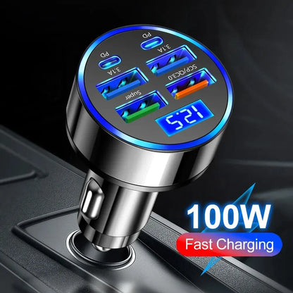 Multi-Port USB Car Charger