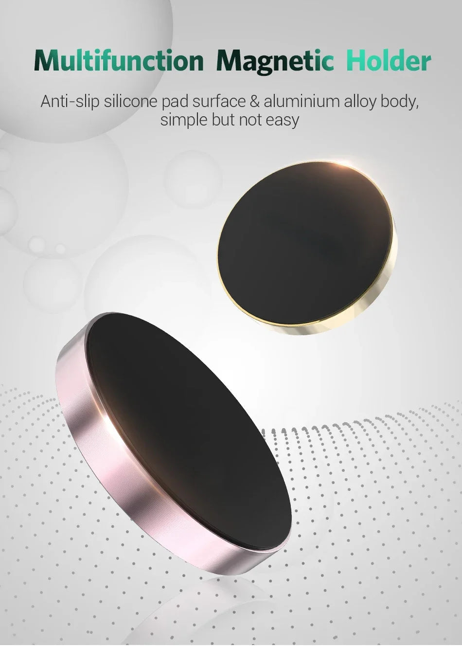 Fixed Magnetic Car Phone Holder