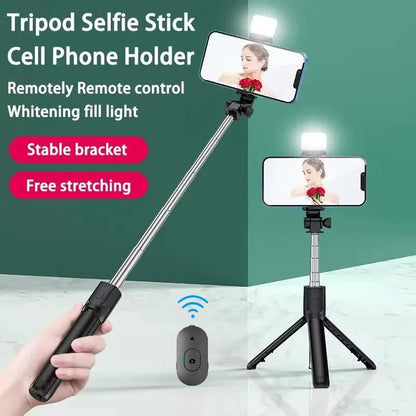 Wireless Selfie Stick Tripod with Bluetooth Remote