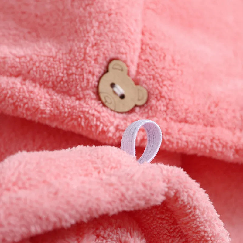 Microfiber Hair Towel Turban - Quick-Dry Anti-Frizz Wrap with Button Lock | Available in 1, 3, 5 & 10-Pack - Flexivo