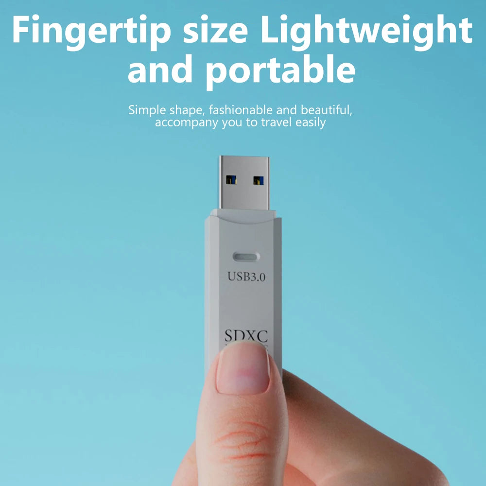 2-in-1 USB SD and microSD Card Reader