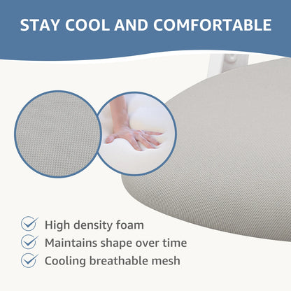 Ergonomic Mesh Office Chair with Flip-Up Arms & Adjustable Headrest