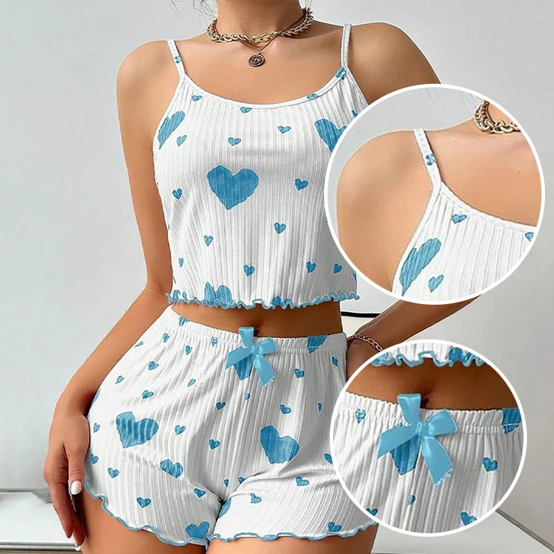 Women's Cami and Shorts Pajama Set