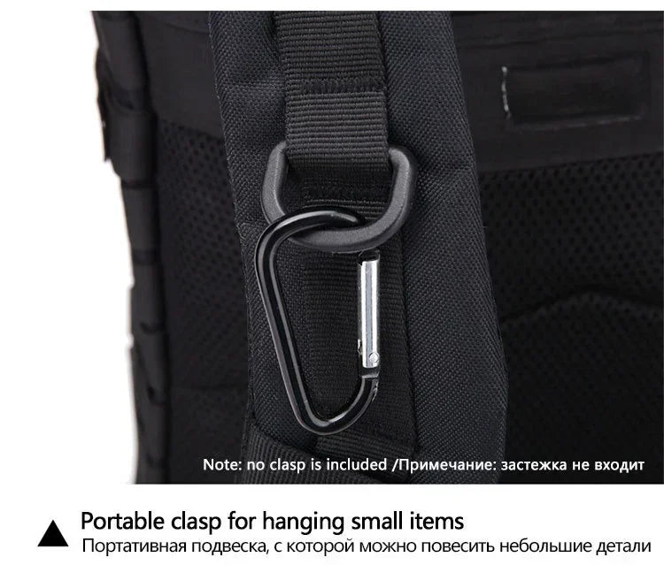 45L Tactical Backpack – Molle Hiking & Camping Pack