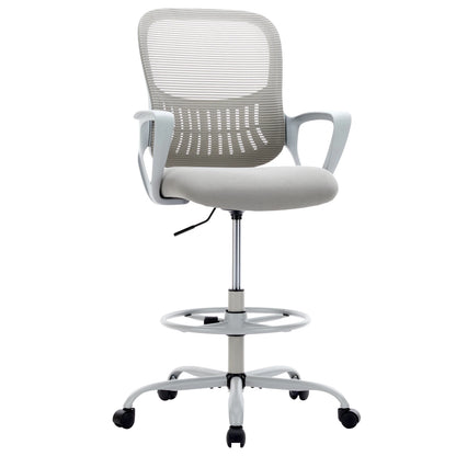 Ergonomic Mesh Office Chair, No Headrest, Adjustable Height & Armrests