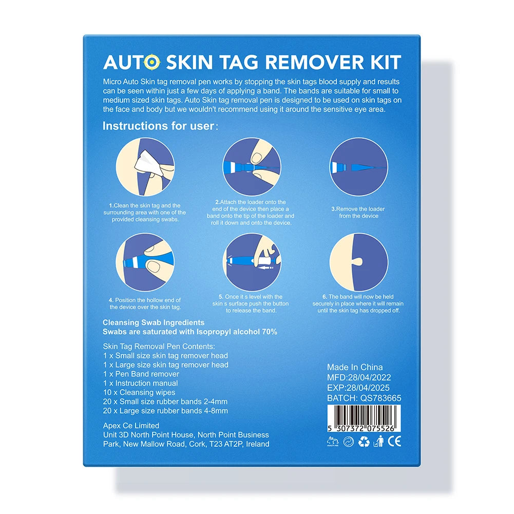 2-in-1 Skin Tag & Wart Remover Kit