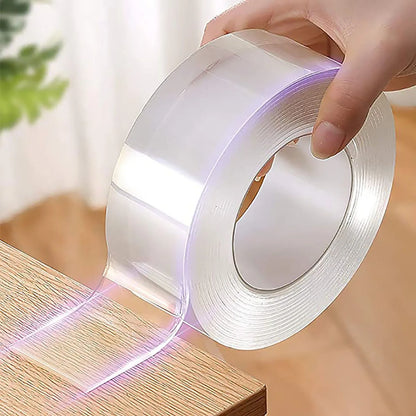 Ultra-Strong Double-Sided Adhesive Tape — Waterproof, 1mm Thick, Multiple Sizes