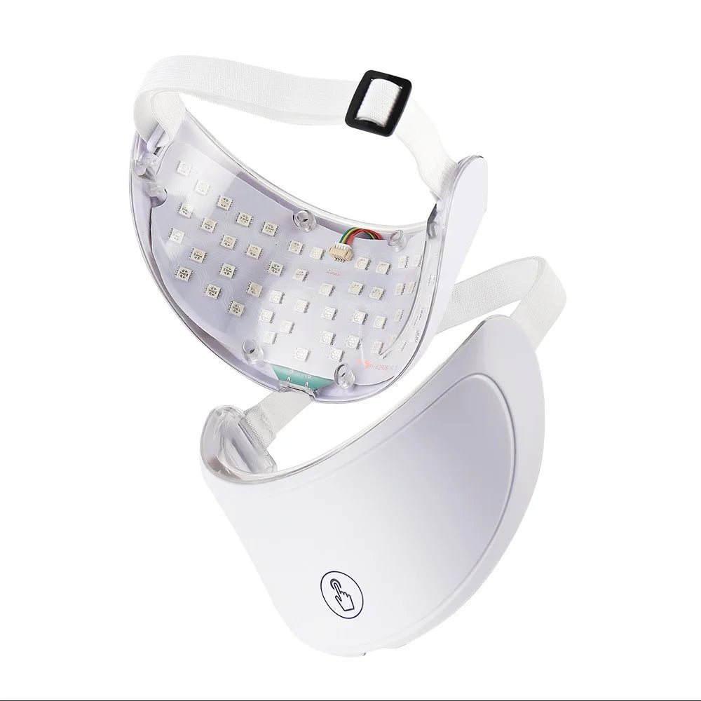 LED Neck Beauty Mask — 7-Color Photon Therapy for Anti-Wrinkle & Skin Tightening - Flexivo