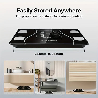 Smart Digital Body Scale - LED Display, 400 lbs Capacity, High Precision Weight Scale