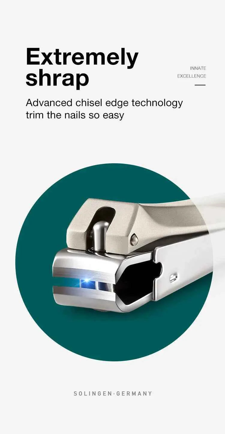 MR.GREEN Nail Clipper - Precision Stainless Steel Anti-Splash Fingernail Trimmer for Effortless Grooming - Flexivo