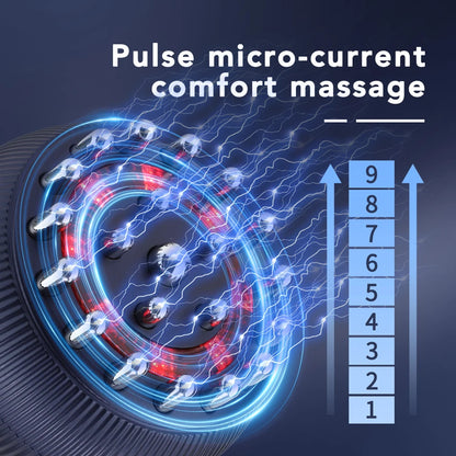 Electric Meridian Massage Brush with Red Light Therapy, Microcurrent & Lymphatic Drainage Guasha Tool - Flexivo