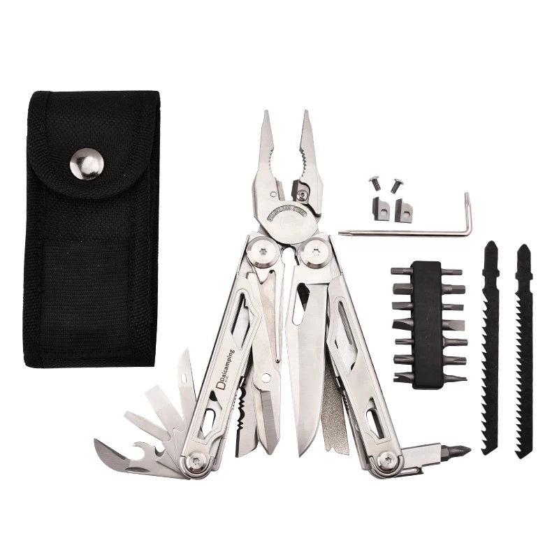 DL30 Multi-Tool Pliers - Premium EDC Survival Gear with Replaceable Parts