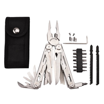 DL30 Multi-Tool Pliers - Premium EDC Survival Gear with Replaceable Parts