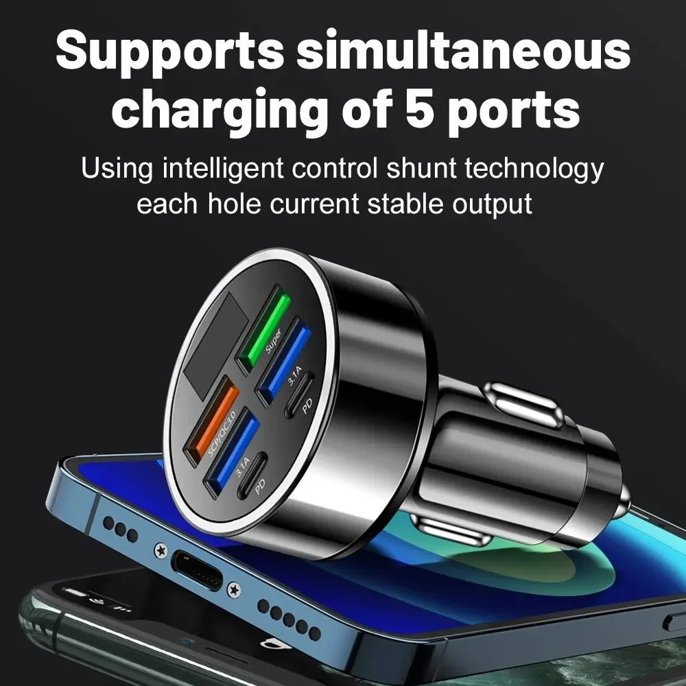 Multi-Port USB Car Charger