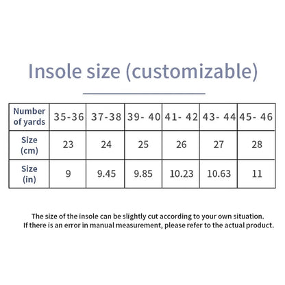 Trim-to-Fit EVA Foam Sport Insoles
