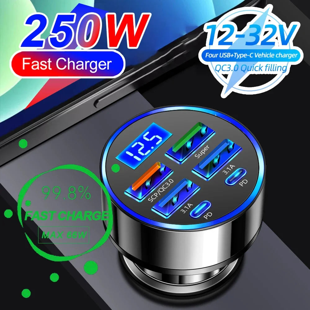 Multi-Port USB Car Charger