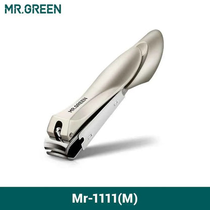 MR.GREEN Nail Clipper - Precision Stainless Steel Anti-Splash Fingernail Trimmer for Effortless Grooming - Flexivo