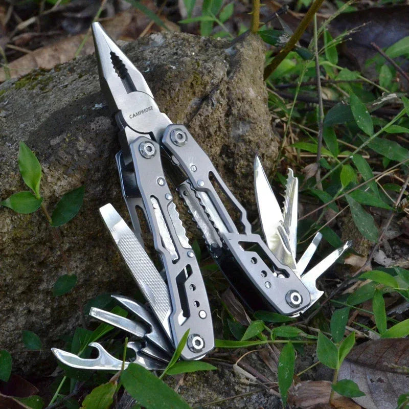 Premium Folding Multi-Tool Pliers – Portable Pocket Repair Kit