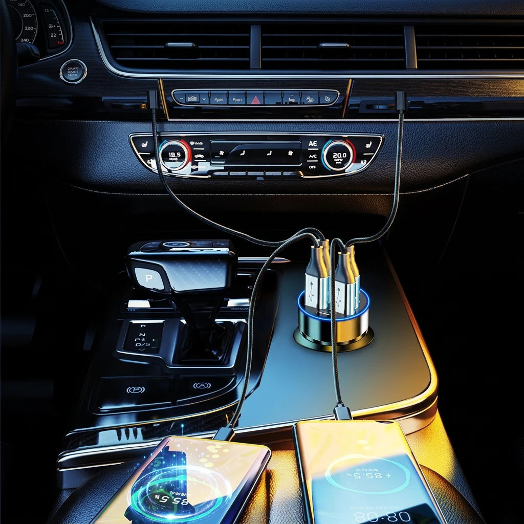 Multi-Port USB Car Charger