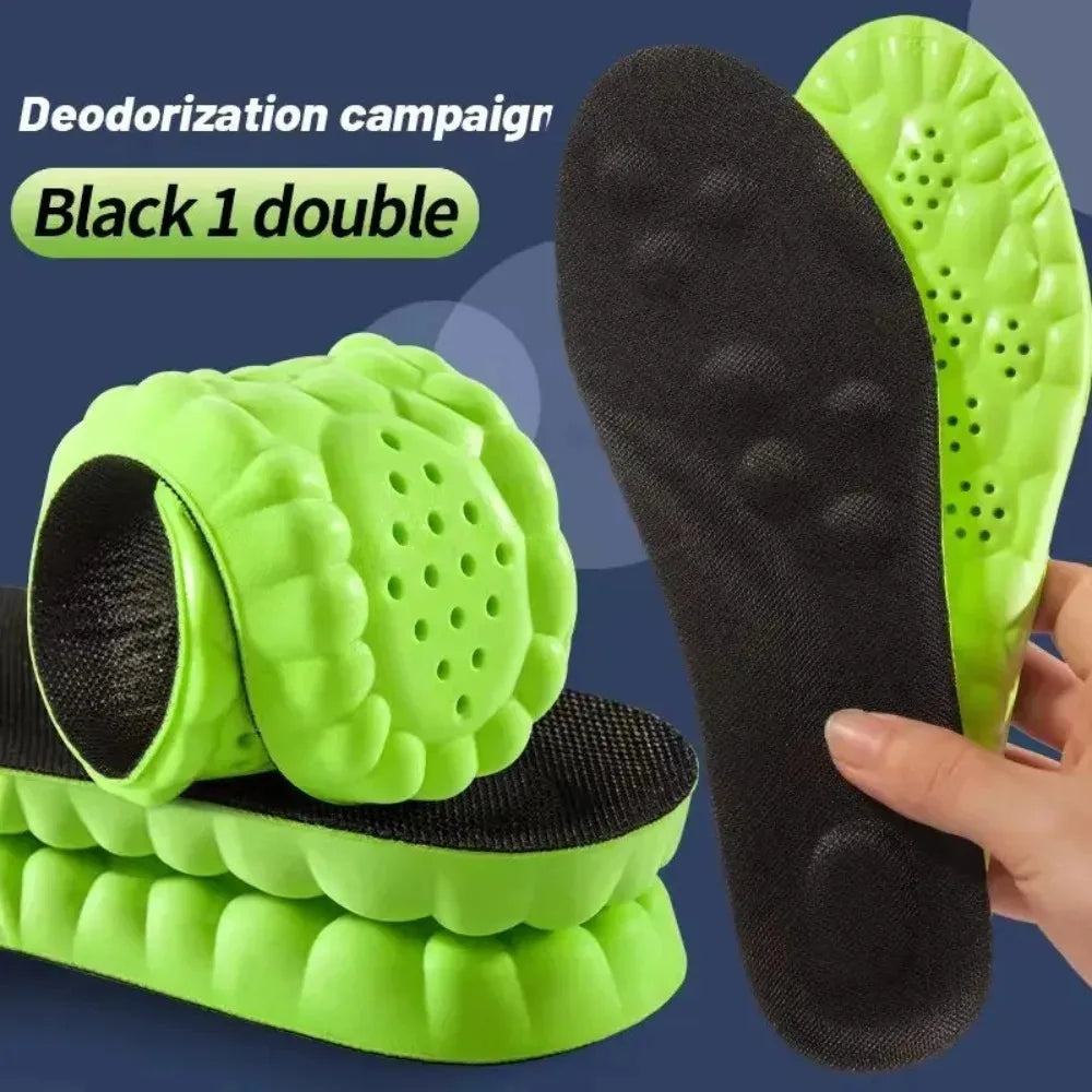 Cushioned Sports Shoe Insoles - 1 Pair