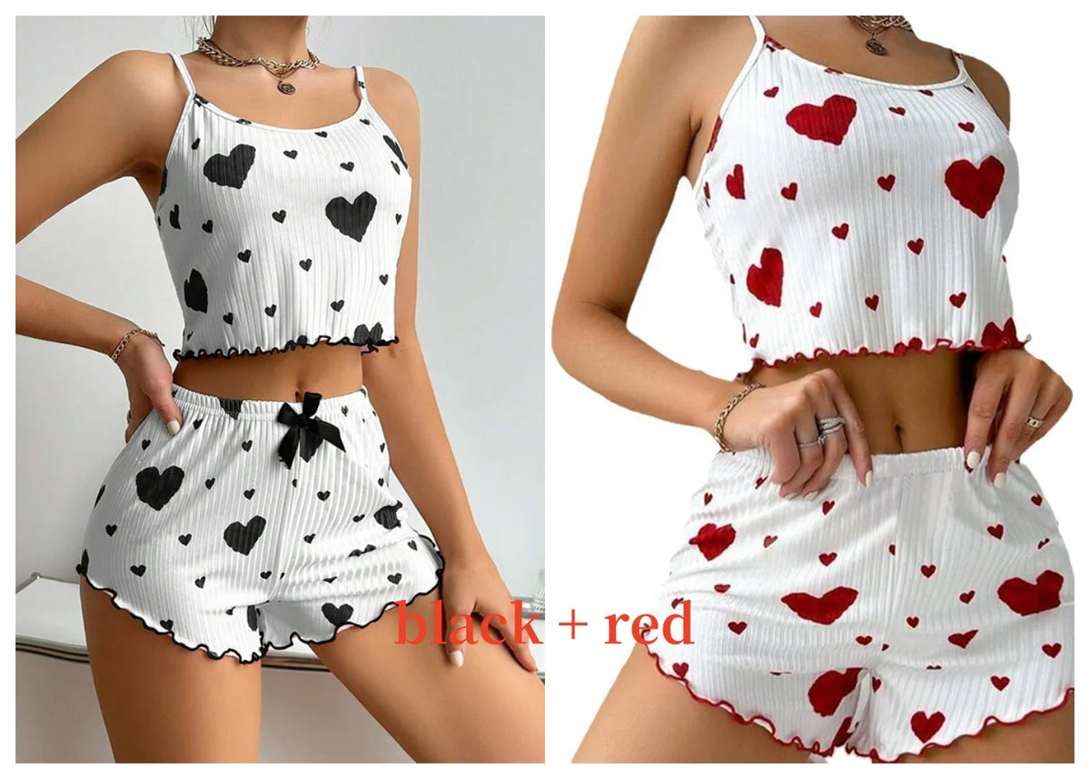 Women's Cami and Shorts Pajama Set