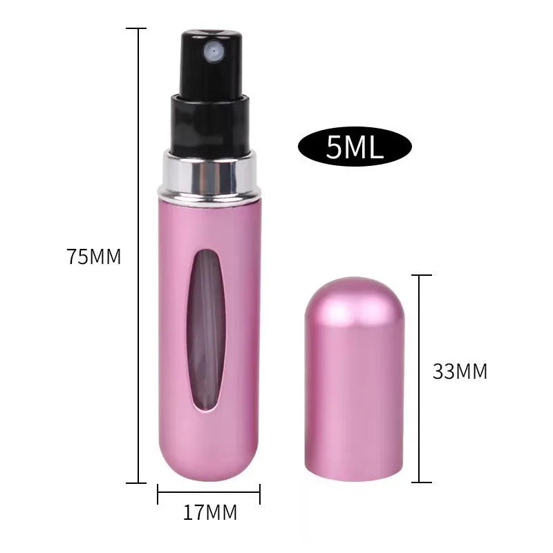 5ml Portable Perfume Refill Spray Bottle – Travel Atomizer